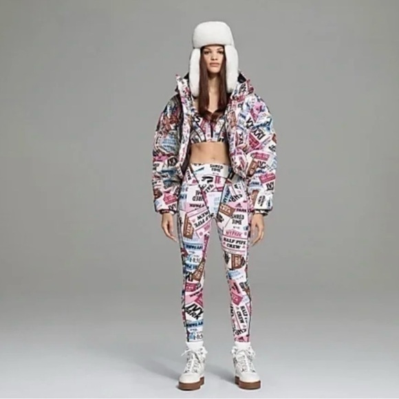 Adidas X Ivy Park Pants - Adidas X Ivy Park Ski Leggings Set